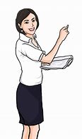 Image result for Teacher with Pen Clip Art Black and White