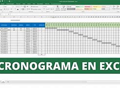 Image result for Formato De Cronograma