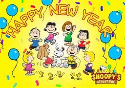 Image result for Peanuts Snoopy Happy New Year