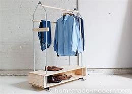 Image result for DIY Clothes Rack