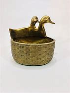 Image result for Brass Duck Planter
