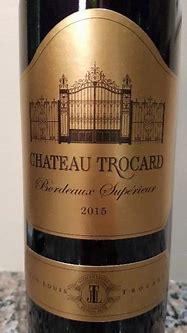 Image result for Trocard Bordeaux Superieur
