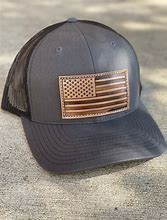 Image result for Hats with American Flag Patch