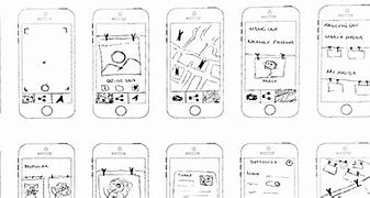 Image result for Rough Sketch of Mobile App