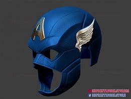 Image result for 3D Print Captain America Helmet