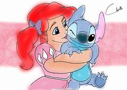 Image result for Ariel and Stitch