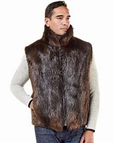 Image result for Fur Vest Men