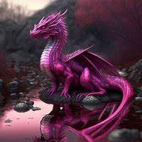 Image result for A Real Pink Dragon