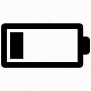 Image result for Empty Battery Icon