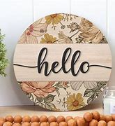 Image result for Long Hair Cow Round Door Hangers