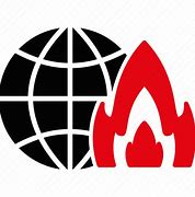 Image result for Globe Fire PNG