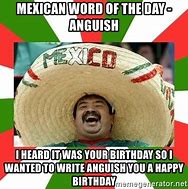 Image result for Happy Birthday Sombrero Meme