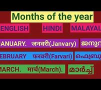 Image result for Tamil Month Names