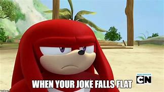 Image result for Knuckles Meme Sonic Adventure Sad