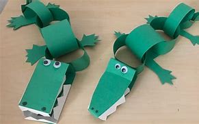 Image result for Crocodile Craft for Toddlers