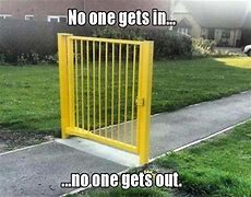 Image result for Security Gate Funny