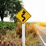 Image result for Winding Road Sign Get Lost Arrow