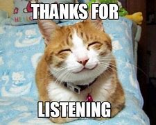 Image result for Thank You for Listening Funny