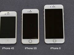 Image result for iPhone 6 Compared to 5 and 4