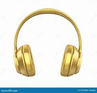 Image result for Gold Headphones Illustration