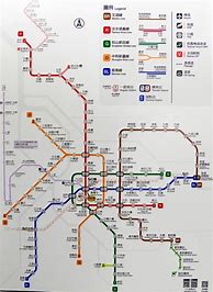 Image result for Taipei City MRT Map