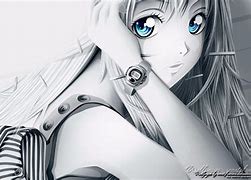 Image result for Black and White Anime Wallpaper