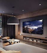 Image result for Small TV Room Black Design