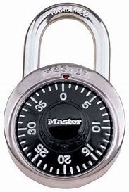 Image result for How to Unlock a Master Combination Lock