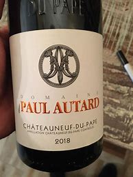 Image result for Paul Autard Chateauneuf Pape