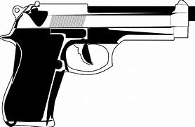 Image result for Gun Cartoon Black and White