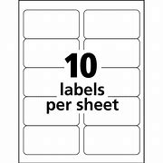 Image result for Avery 16 Labels per Sheet