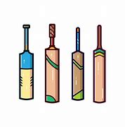 Image result for Cartoon Cricket Bat