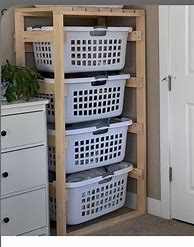 Image result for Laundry Basket Holder