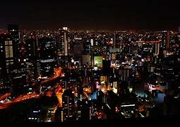 Image result for Osaka Tower at Night