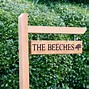 Image result for Hanging Wood Signage