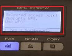 Image result for Brother 1210W WPS Pin