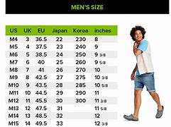 Image result for Men's Crocs Size Chart