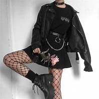 Image result for Aesthetic Goth Grunge Outfits