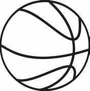 Image result for Basketball PNG Black and White