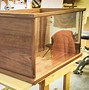 Image result for Deep Walnut Wall Display Case