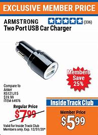 Image result for Car Phone Charger Harbor Freight