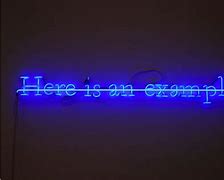 Image result for Sean Kelly Gallery Five Words in Blue Neon