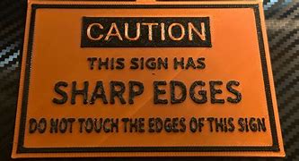 Image result for Road Signs with Sharp Edges