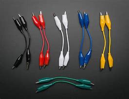 Image result for Alligator Clip Leads Push Pins