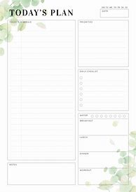 Image result for Daily Planner Pdfg