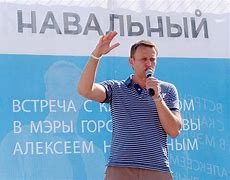 Image result for Navalny Face Blue