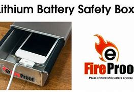 Image result for Lithium Ion Safety Box