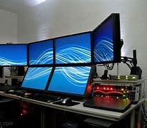 Image result for Dual Monitor Set Up