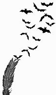 Image result for Bat Silhouette Tattoo