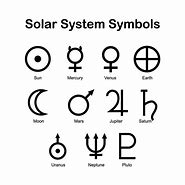 Image result for Solar System Symbols